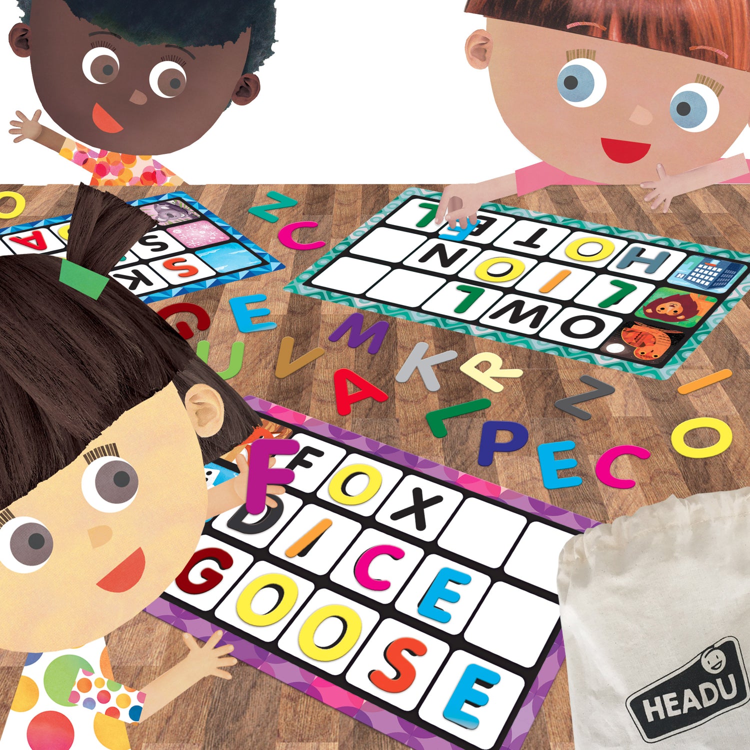 Montessori Touch Bingo Letters &amp; Words