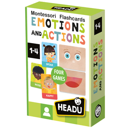 Flashcards Emotions and Actions Montessori