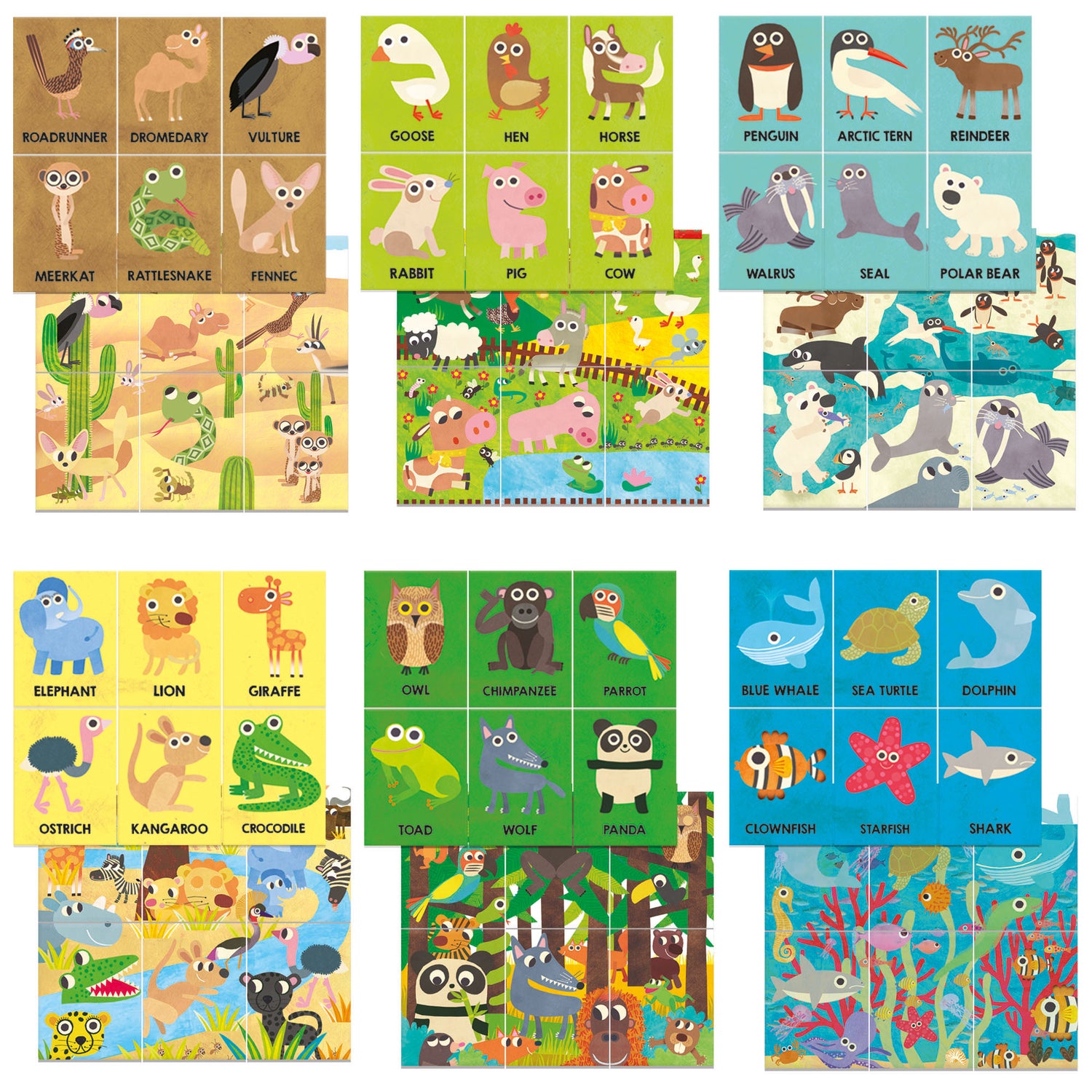 Montessori Flashcards First Animal Encyclopedia