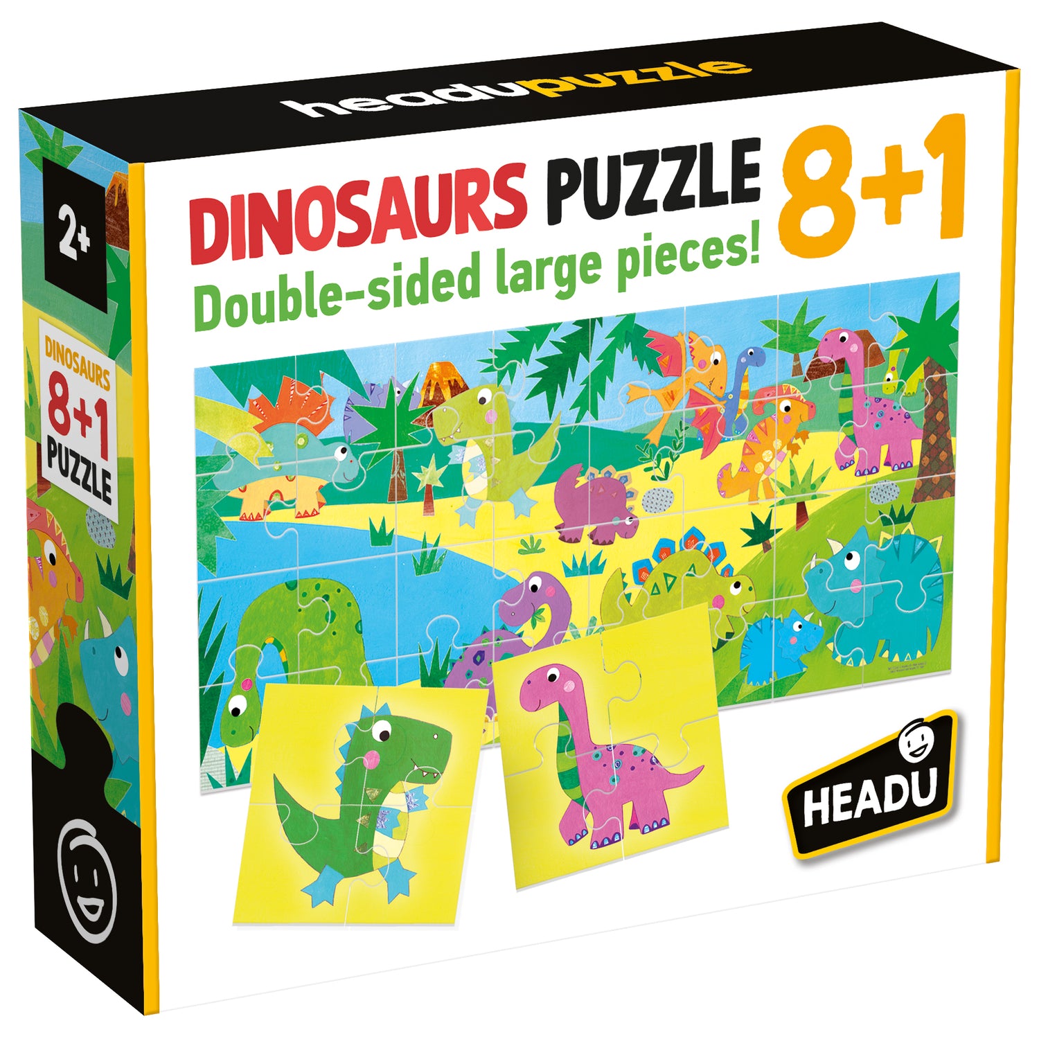 Puzzle 8+1 Dinosaurs