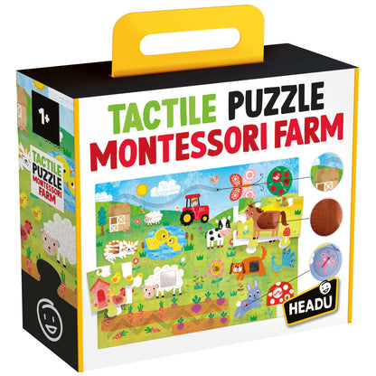 Tactile Puzzle Montessori Farm