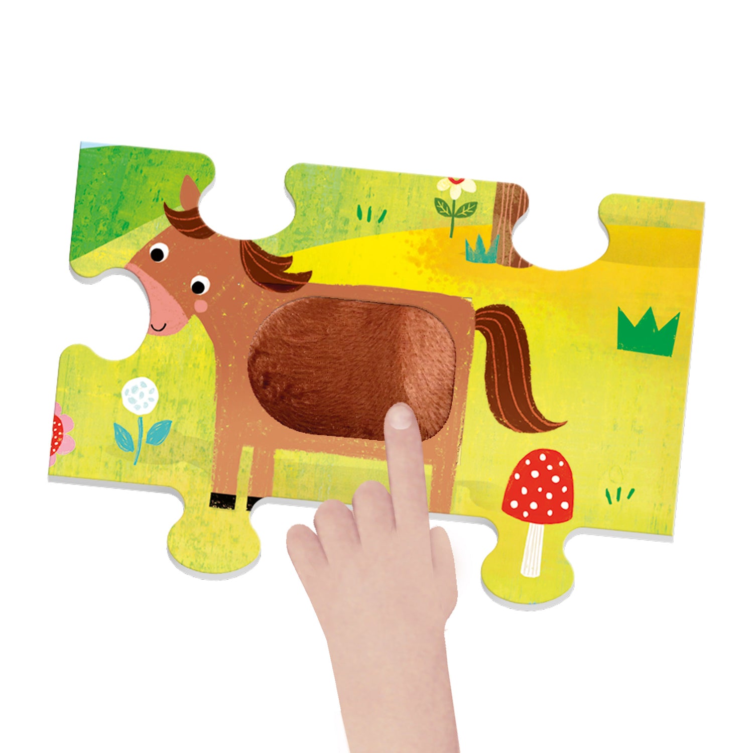 Tactile Puzzle Montessori Farm